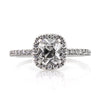 1.75ct Antique Cushion Brilliant Diamond Engagement Ring