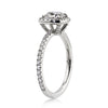 1.75ct Antique Cushion Brilliant Diamond Engagement Ring