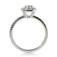 1.75ct Antique Cushion Brilliant Diamond Engagement Ring