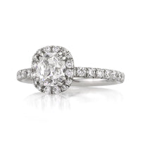 2.00ct Antique Cushion Brilliant Diamond Engagement Ring