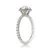 2.00ct Antique Cushion Brilliant Diamond Engagement Ring