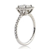 1.85ct Princess Cut Diamond Engagement Ring