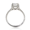 1.85ct Princess Cut Diamond Engagement Ring
