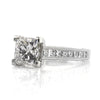 4.06ct Princess Cut Diamond Engagement Ring