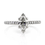 1.52ct Marquise Cut Diamond Engagement Ring