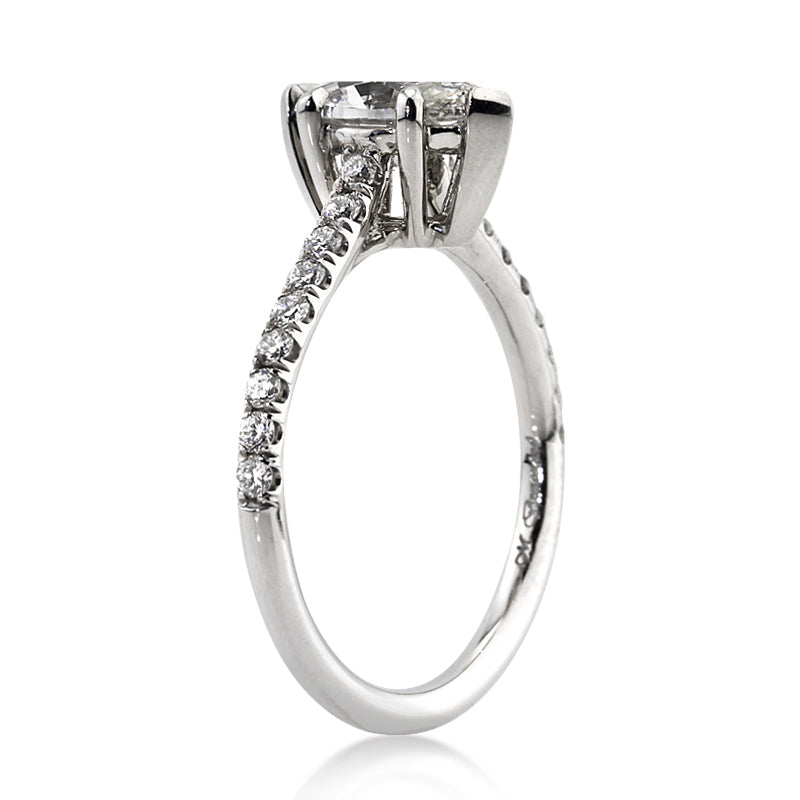 1.52ct Marquise Cut Diamond Engagement Ring