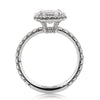 3.17ct Emerald Cut Diamond Engagement Ring