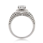2.43ct Cushion Cut Diamond Engagement Ring