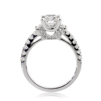 2.08ct Princess Cut Diamond Engagement Ring
