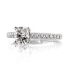1.03ct Cushion Cut Diamond Engagement Ring