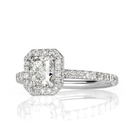 1.90ct Radiant Cut Diamond Engagement Ring