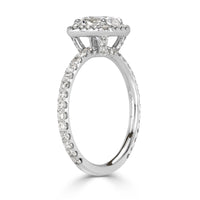 1.90ct Radiant Cut Diamond Engagement Ring