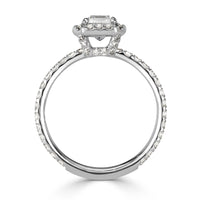 1.90ct Radiant Cut Diamond Engagement Ring