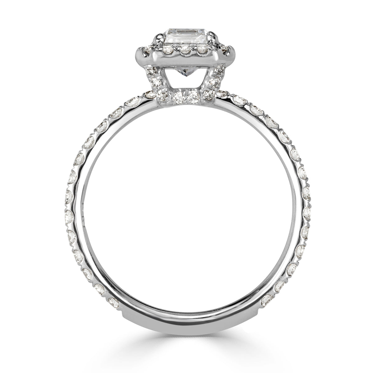 1.90ct Radiant Cut Diamond Engagement Ring