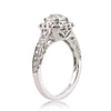 1.86ct Antique Cushion Brilliant Diamond Engagement Ring