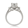 2.21ct Princess Cut Diamond Engagement Ring