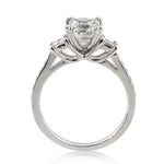 2.21ct Princess Cut Diamond Engagement Ring