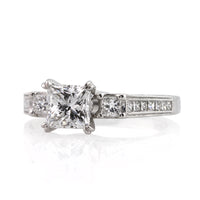 1.78ct Princess Cut Diamond Engagement Ring