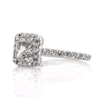 1.76ct Radiant Cut Diamond Engagement Ring
