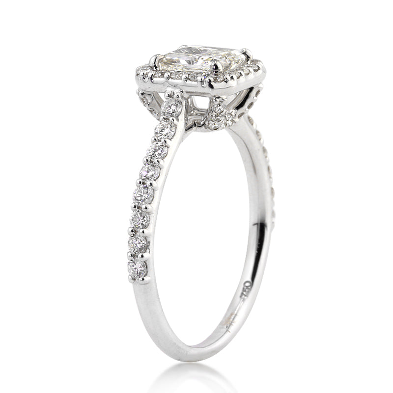 1.76ct Radiant Cut Diamond Engagement Ring