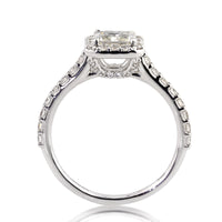 1.76ct Radiant Cut Diamond Engagement Ring