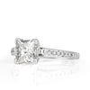 2.72ct Princess Cut Diamond Engagement Ring