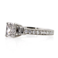 2.17ct Radiant Cut Diamond Engagement Ring