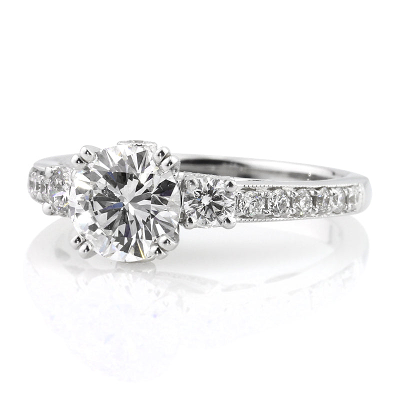 1.93ct Round Brilliant Cut Diamond Engagement Ring
