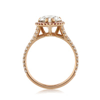 4.11 Pear Shaped Diamond Engagement Ring
