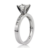 2.95ct Princess Cut Diamond Engagement Ring