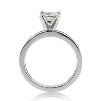 2.95ct Princess Cut Diamond Engagement Ring