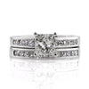 2.95ct Princess Cut Diamond Engagement Ring