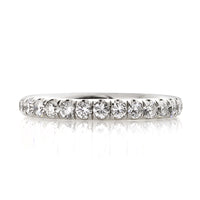 1.35ct Round Brilliant Cut Diamond Wedding Band