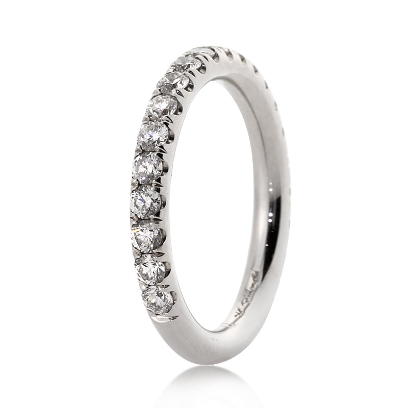 1.35ct Round Brilliant Cut Diamond Wedding Band