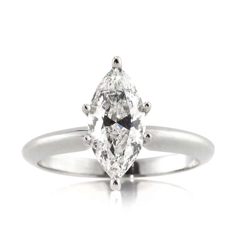 1.50ct Marquise Cut Diamond Engagement Ring