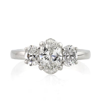 1.81ct Oval Cut Diamond Engagement Ring
