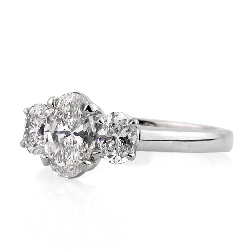 1.81ct Oval Cut Diamond Engagement Ring