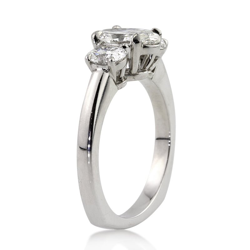 1.81ct Oval Cut Diamond Engagement Ring