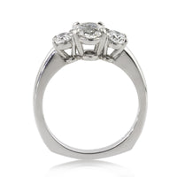 1.81ct Oval Cut Diamond Engagement Ring