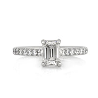 1.49ct Emerald Cut Diamond Engagement Ring