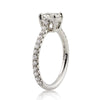 1.66ct Radiant Cut Diamond Engagement Ring