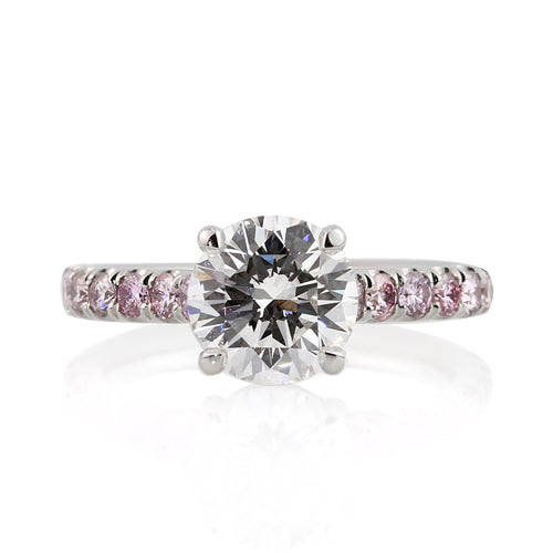 2.88ct Round Brilliant Cut Diamond Engagement Ring