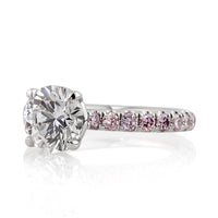 2.88ct Round Brilliant Cut Diamond Engagement Ring