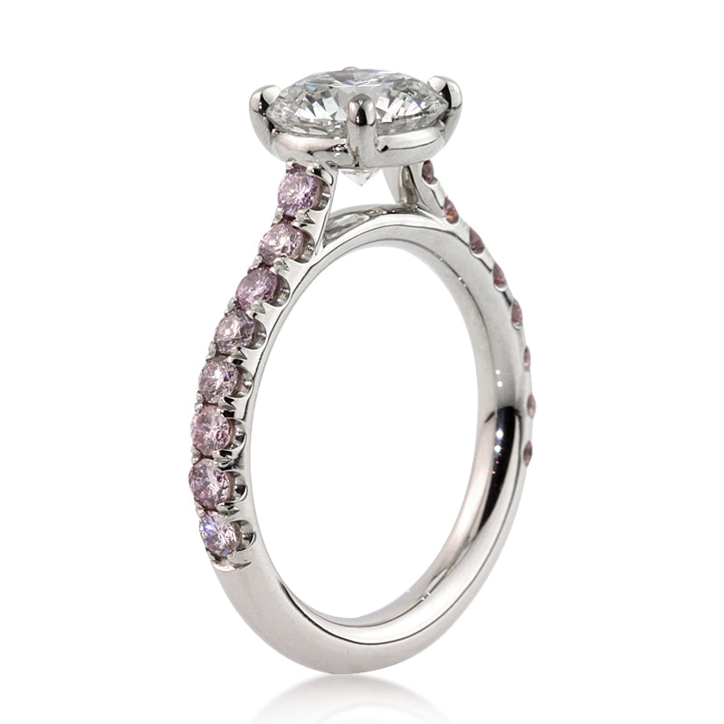 2.88ct Round Brilliant Cut Diamond Engagement Ring