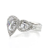 3.07ct Pear Shaped Diamond Engagement Ring