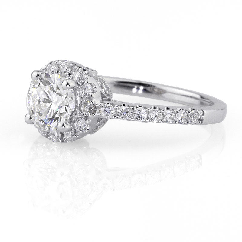 1.77ct Round Brilliant Cut Diamond Engagement Ring
