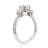 1.82ct Antique Cushion Brilliant Diamond Engagement Ring