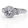 2.61ct Round Brilliant Cut Diamond Engagement Ring