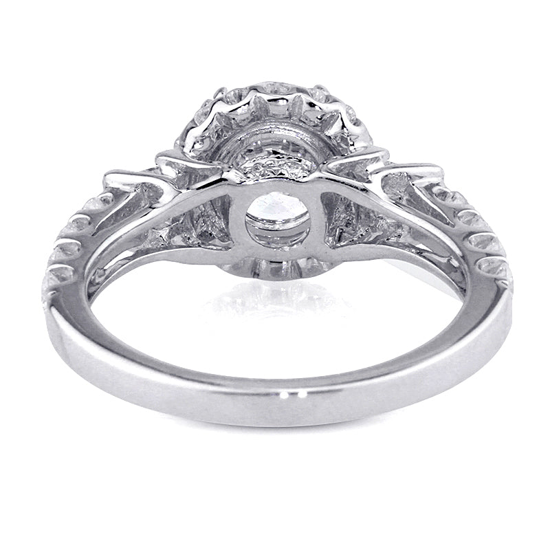 2.61ct Round Brilliant Cut Diamond Engagement Ring