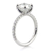 3.16ct Cushion Cut Diamond Engagement Ring